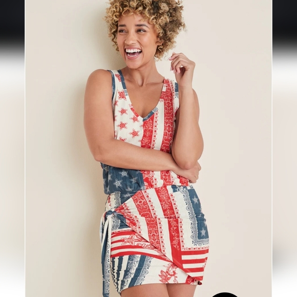 Patriotic mini dress - Picture 3 of 8